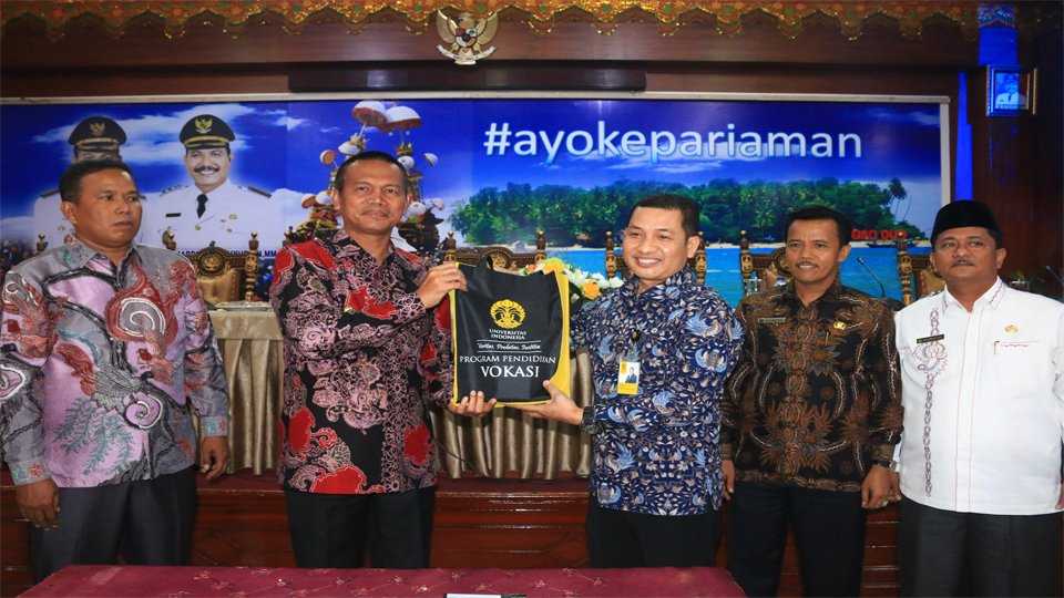 Dukung Program Saga Saja, UI Jalin Kerjasama MoU dengan Pemko Pariaman