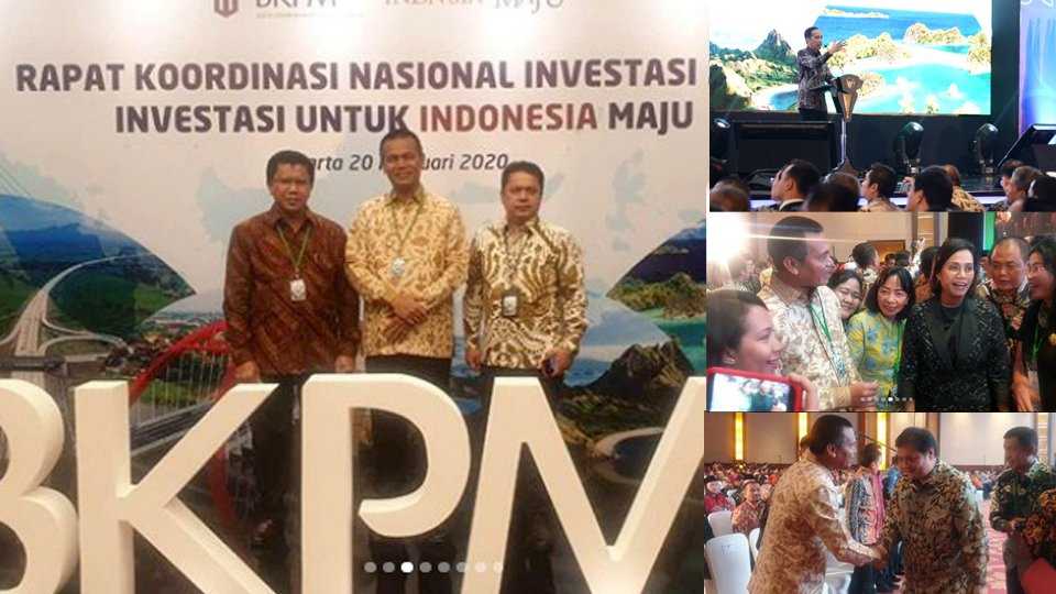 Dibuka Presiden RI Joko Widodo, Genius Umar Hadiri Rakornas Investasi 2020