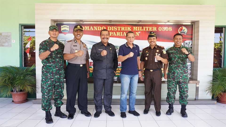 Pandam I/BB Mayjen TNI MS Fadhilah Berkunjung ke Kota Pariaman