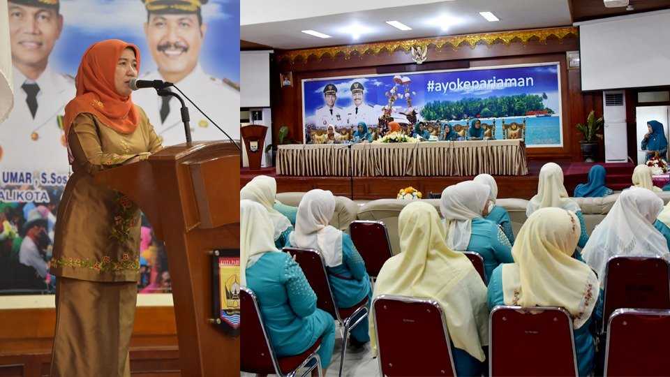 Penilaian Dasawisma Berprestasi, PKK Kota Pariaman Adakan 2 Tahap