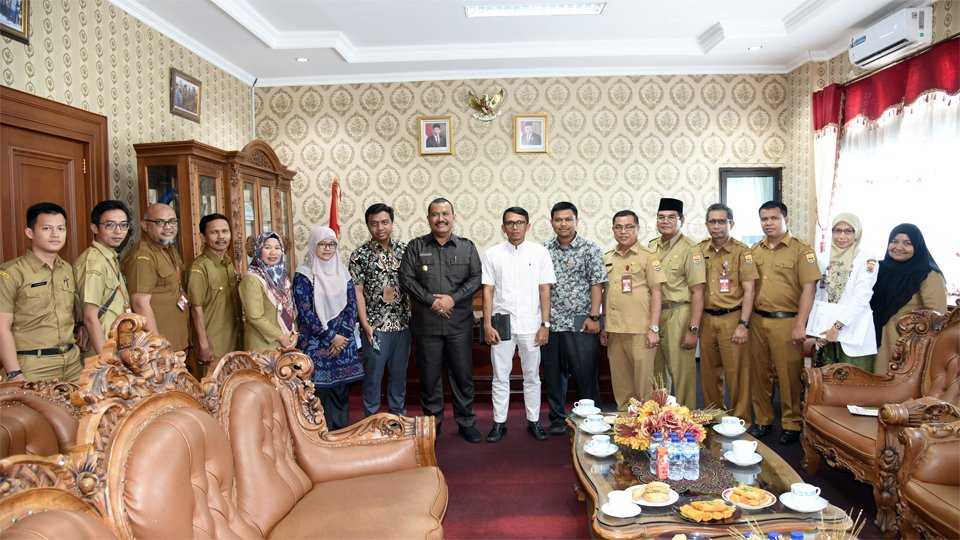 BPK Prov Sumbar Lakukan Silaturahmi dengan Wakil Walikota Pariaman