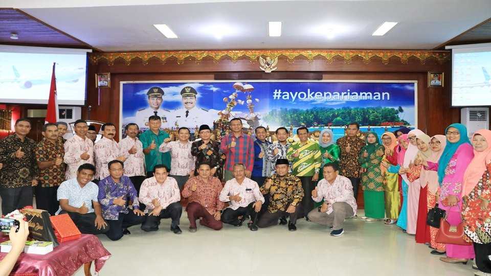 Walikota Pariaman Terima Kunjungan Dari Pemkab.Pelalawan Riau