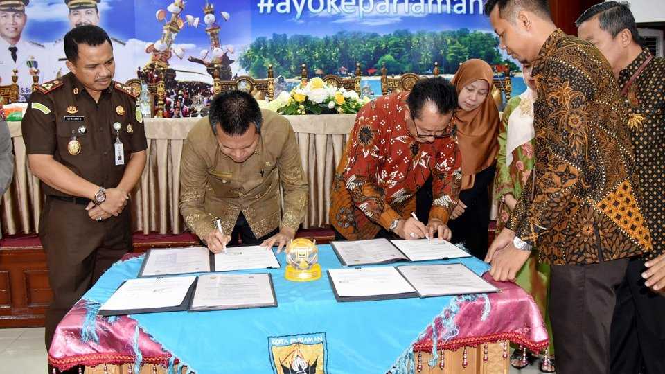 Tingkatkan Kualitas Pendidik PAUD, Pemko Pariaman Jalin Kerjasama dengan Universitas Terbuka (UT) Padang