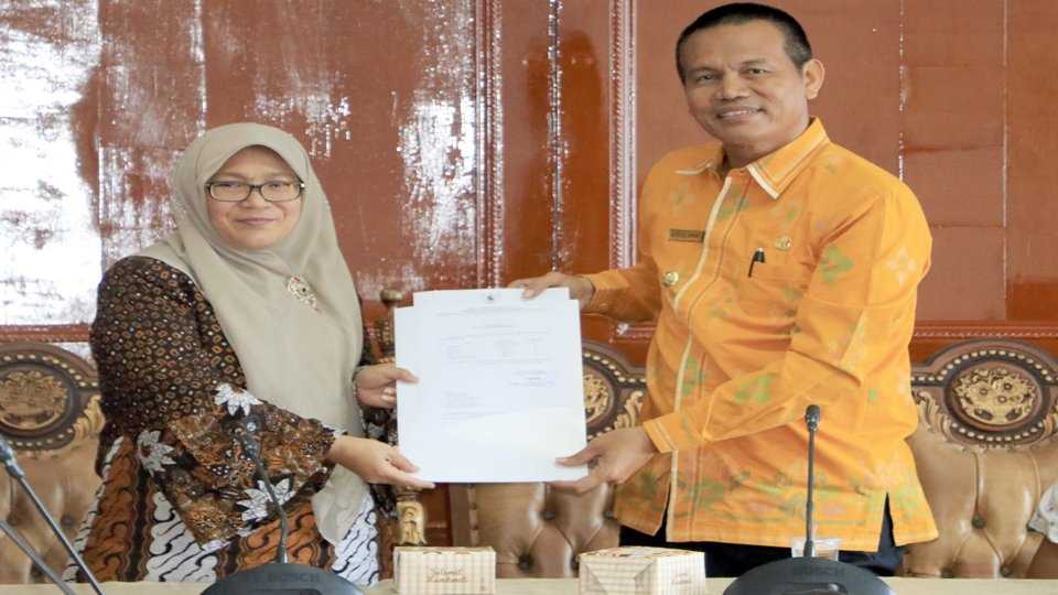 Walikota Pariaman Terima Kedatangan BPK Provinsi Sumbar