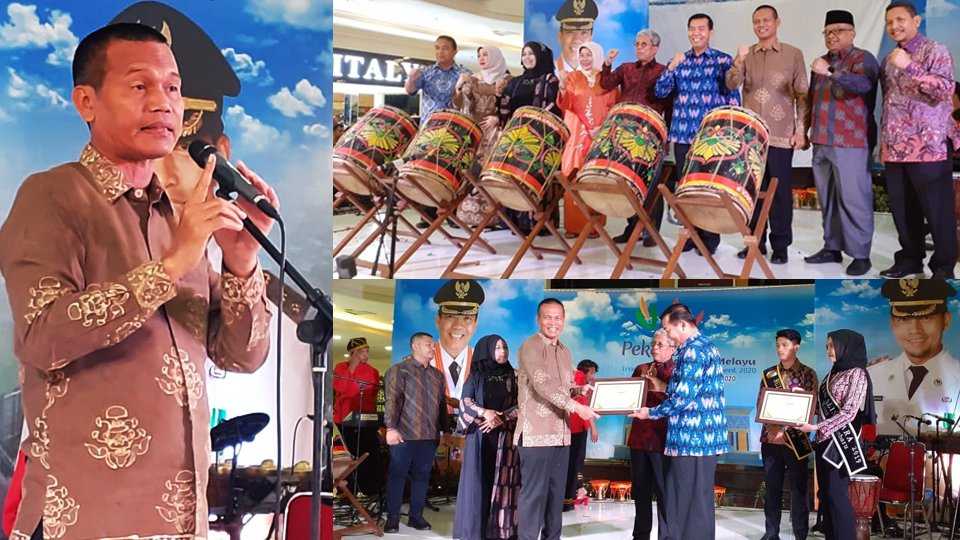 Genius Umar Launching Kalender Event Kota Pariaman Tahun 2020 dan Website wwwpariaman360.com di Kota Pekanbaru