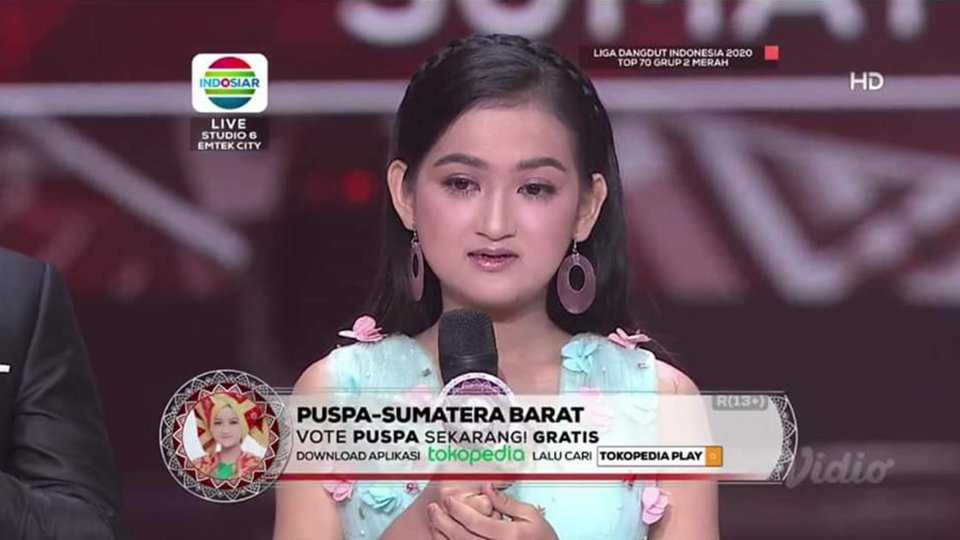 Tampil Memukau di Konser LIDA 2020 Top 70, Puspa Indah Raih Polling Tertinggi